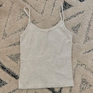 Brandy Melville Light Gray Camisole
